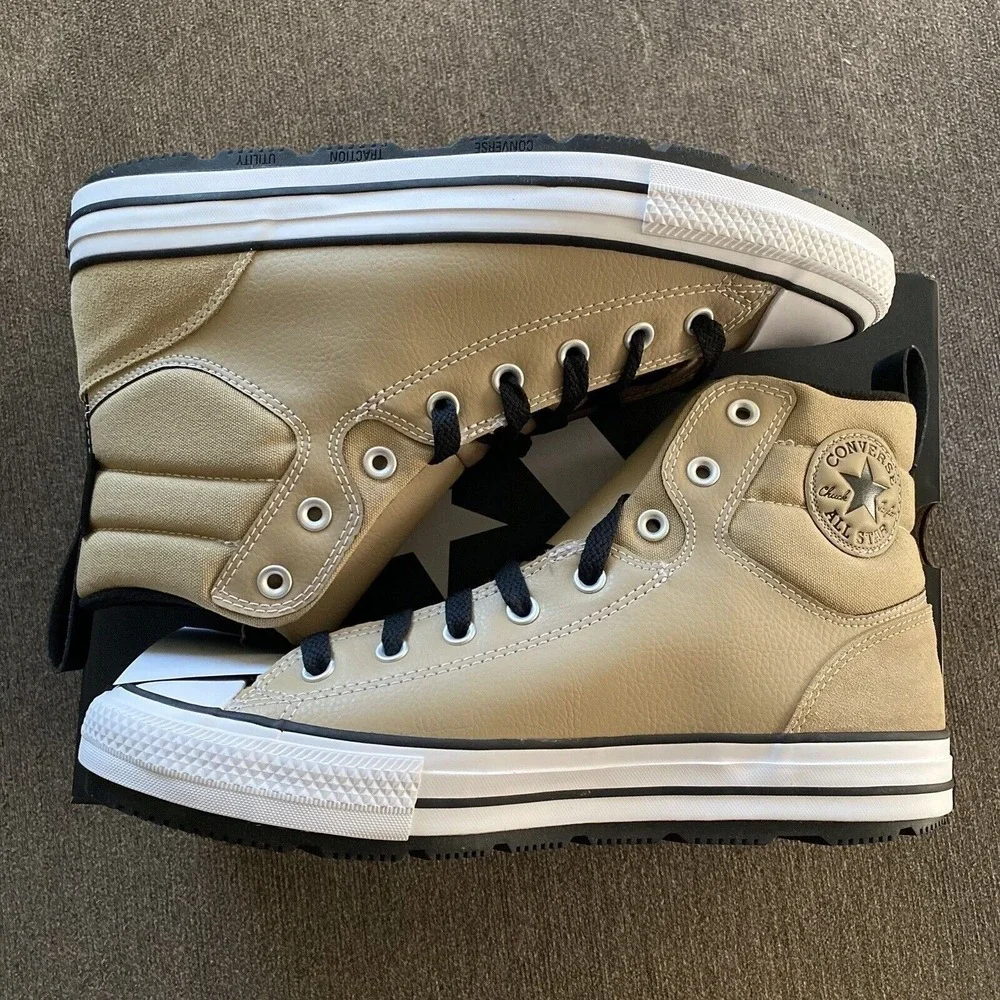 Converse Chuck Taylor All Star Berkshire Boot Hi Nomad Khaki Men Sz 10.5 A04475C
